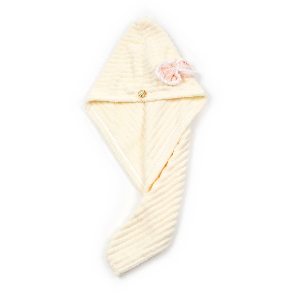 Чалма-рушник з мікрофібри з бантиком 25x65см (30122) 5