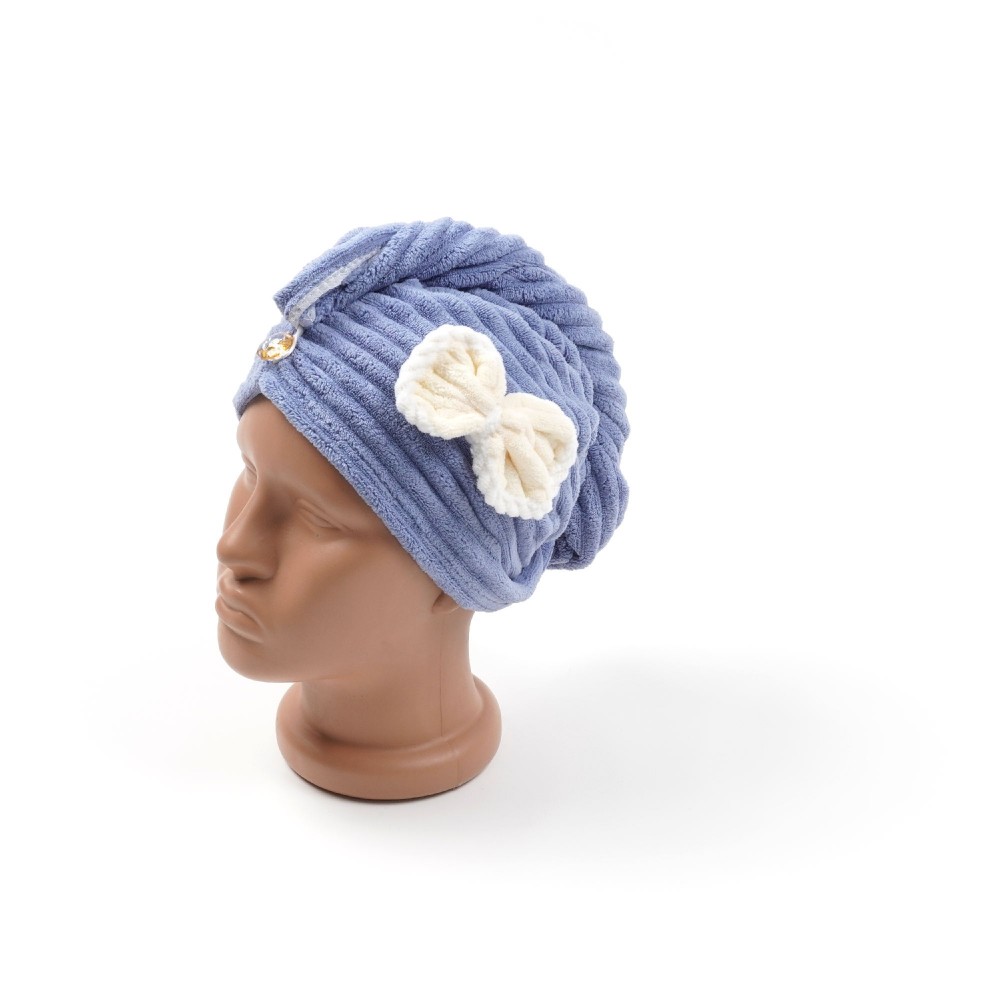 Чалма-рушник з мікрофібри з бантиком 25x65см (30122) 10