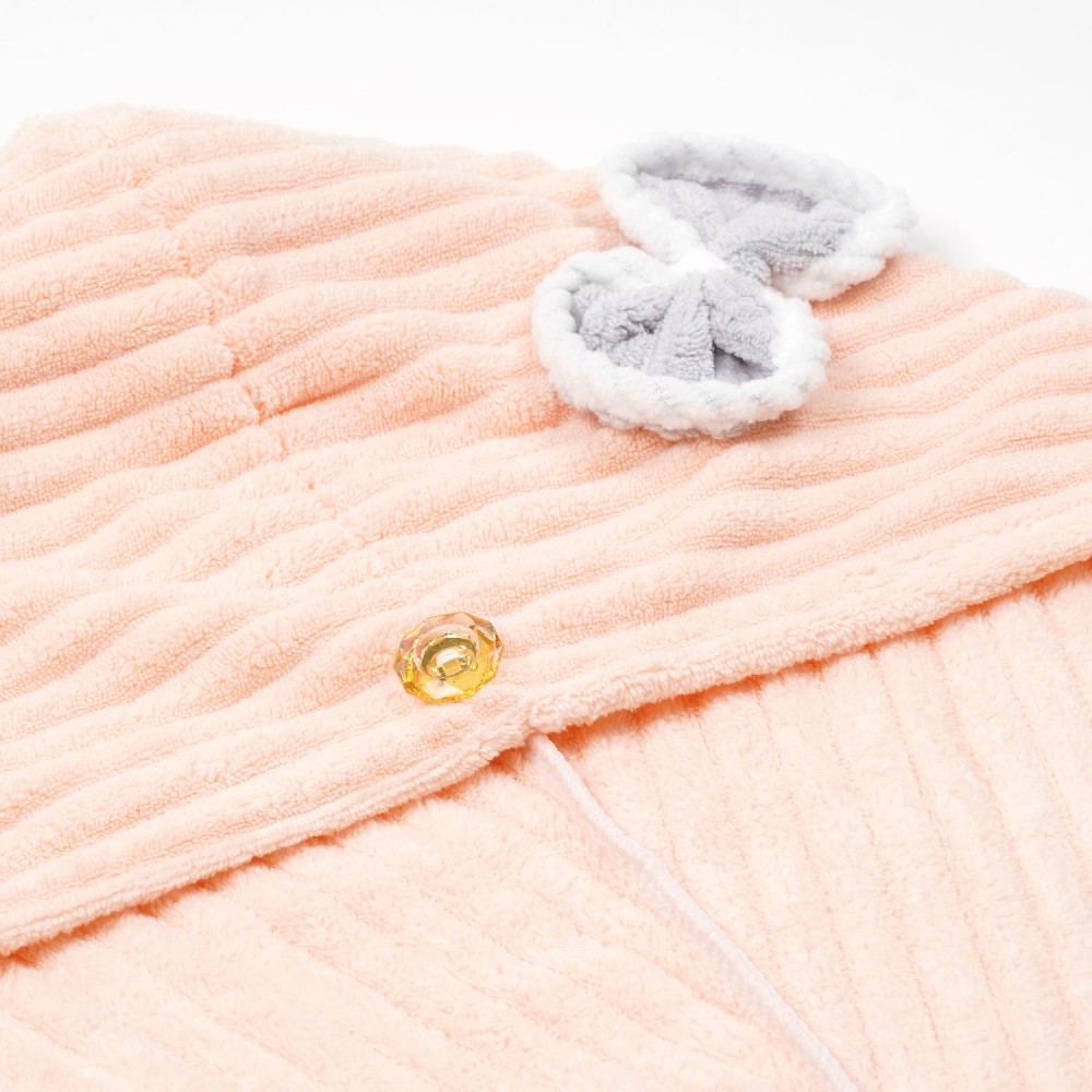 Чалма-рушник з мікрофібри з бантиком 25x65см (30122) 19