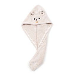 Чалма-рушник з мікрофібри Котик 25x65см (30123)