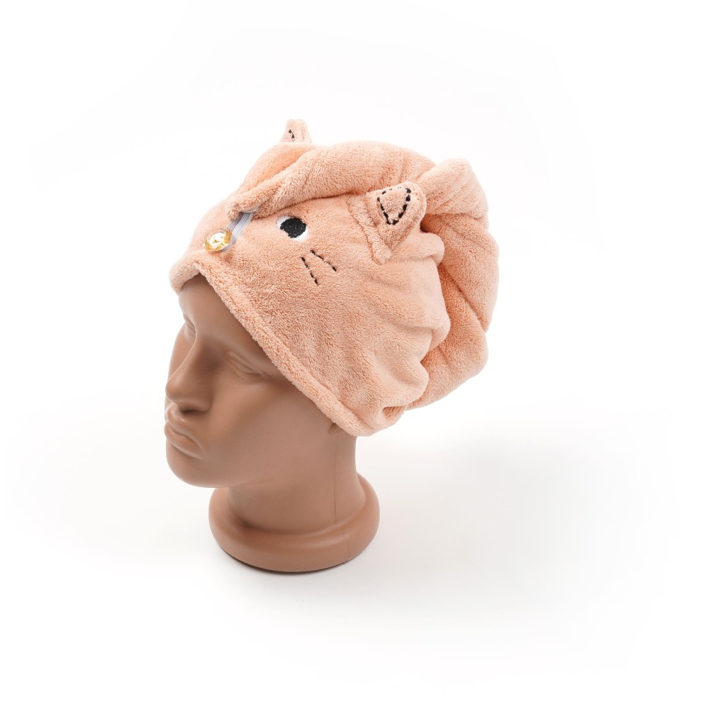 Чалма-рушник з мікрофібри Котик 25x65см (30123) 10