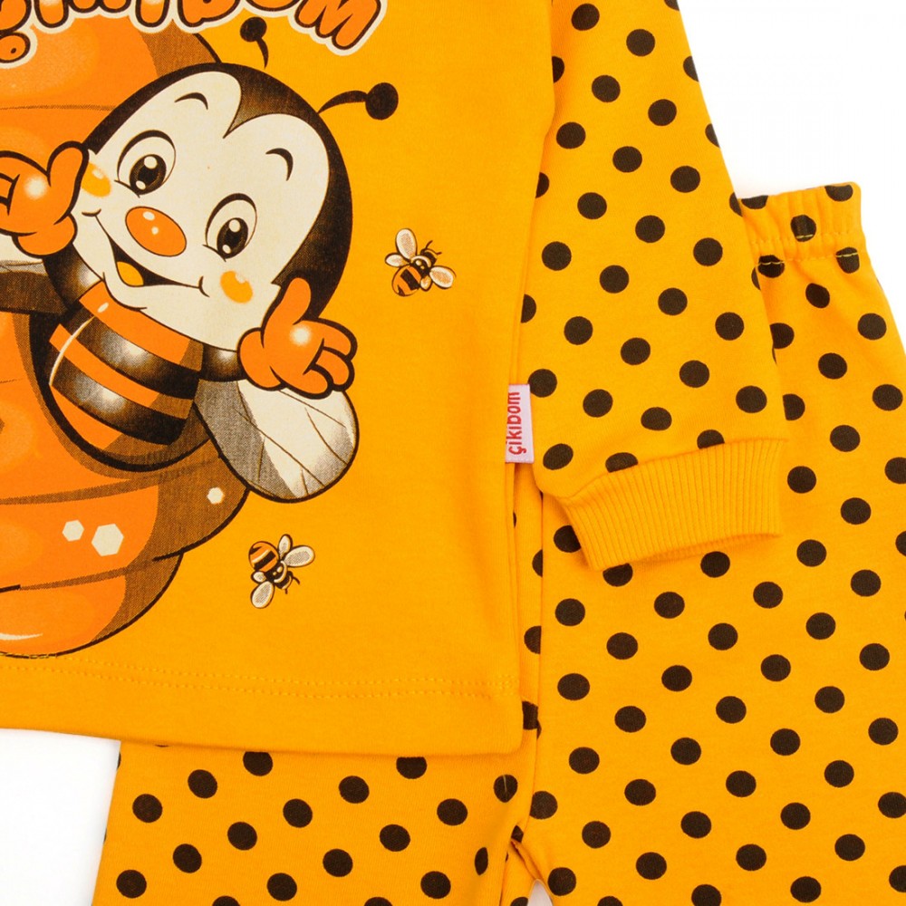 Детский костюм Пчёлка оранжевый (ростовка) (19836) 2