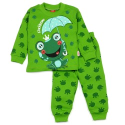 Набір дитячих костюмів Жаба зелений (ростовка 3шт) (19837)