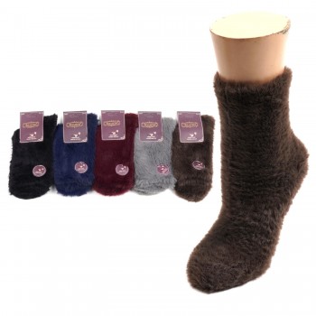 Набір теплих жіночих шкарпеток норка 37-41 (27945)