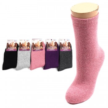 Набір теплих жіночих шкарпеток 37-42 по взуттю ангора з махрою (31299)