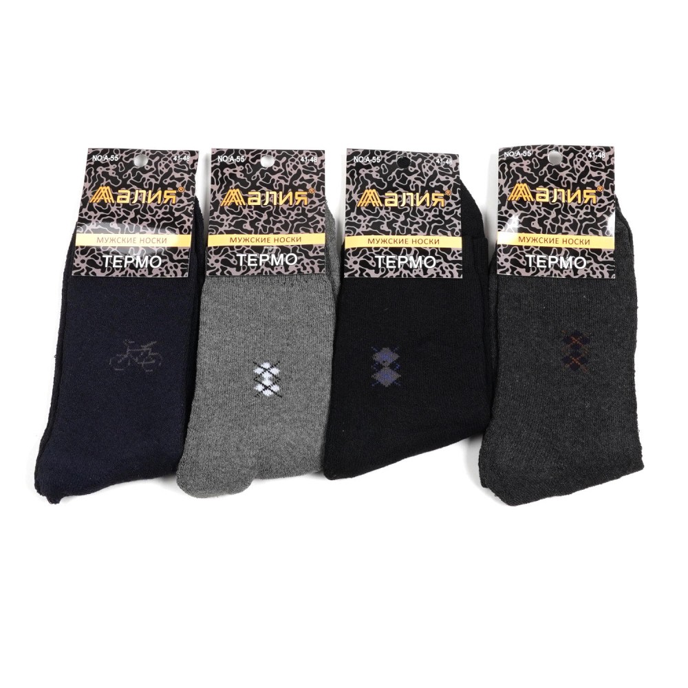 Набір чоловічих махрових шкарпеток 41-48 (31306) 2