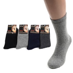 Набір чоловічих махрових шкарпеток 41-48 по взуттю ангора з махрою (31308)