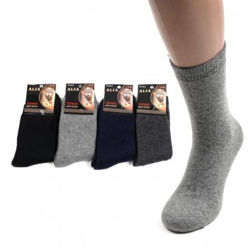 Набір чоловічих махрових шкарпеток 41-48 по взуттю ангора з махрою (31308)