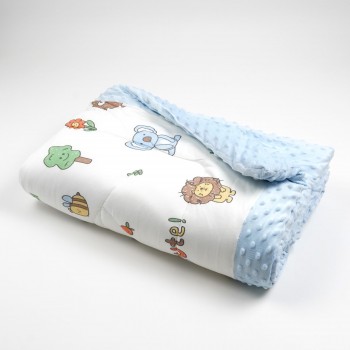 Дитяча м'яка синтепонова ковдра 110х150см (30867)