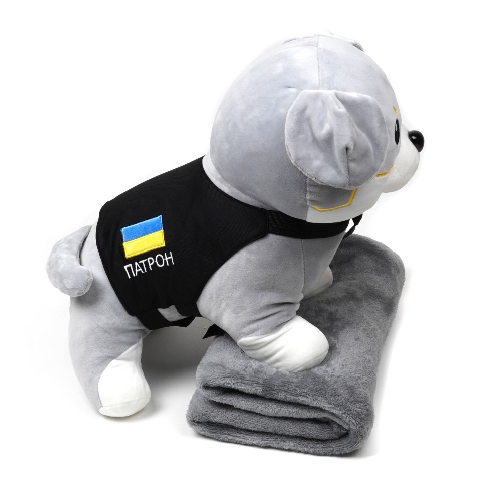 Плед-подушка игрушка 3в1 Пёс-Патрон 48см (28092) 2