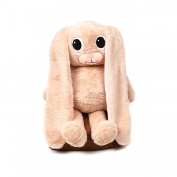 Плед-подушка игрушка кролик тягучка 3в1 (100см) (28504)