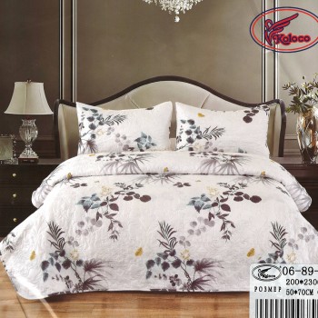 Стегане покривало 200x220cm +2 наволочки 50x70cm (30066)