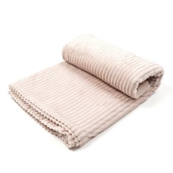 Плед мікрофібра 150x200cm (30483) кремовий