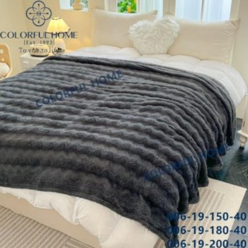 Плед полуторний мікрофібра 150х200см в сумці (31801) попелястий