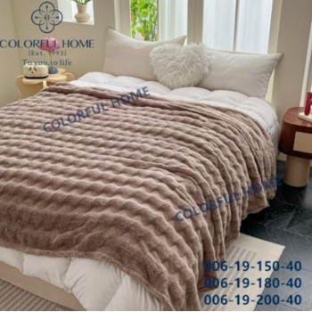 Плед полуторний мікрофібра 150х200см в сумці (31804) моко