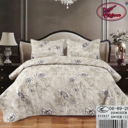 Стегане покривало 200x220см +2 наволочки 50x70см (32204)