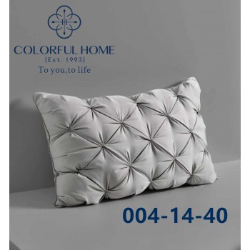 Подушка сіра тісто анатомічна зефірка 48х74см (31195)