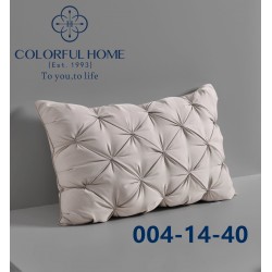 Подушка бежевая тесто анатомическая зефирка 48х74см (31197)