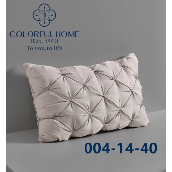 Подушка бежева тісто анатомічна зефірка 48х74см (31197)