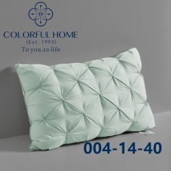 Подушка нежно салатовая тесто анатомическая зефирка 48х74см (31198)