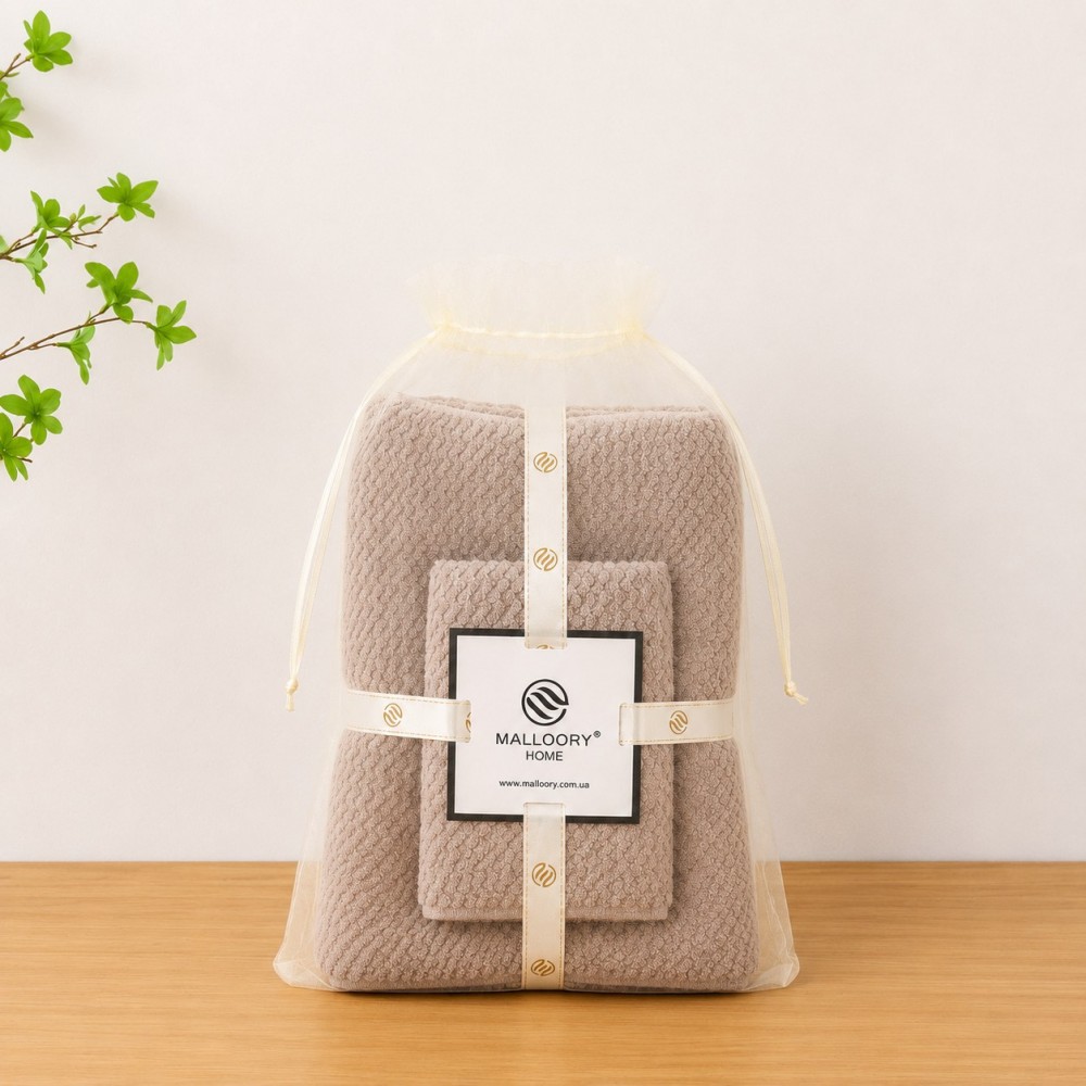 Комплект полотенец кухня+баня в органзе (32758) 5
