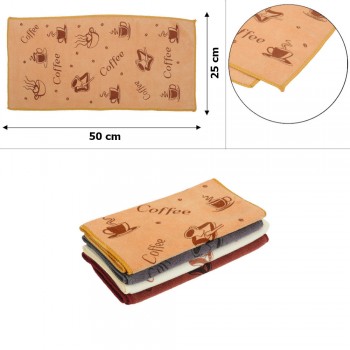 Набір рушників кухонних з мікрофібри 25x50см (22425)