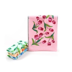 Набор кухонных полотенец из микрофибры 25x50см (24925)