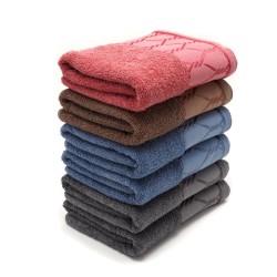 Набор махровых банных полотенец 65х135см (28978)