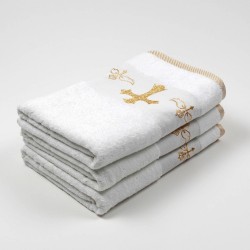 Банний махровий рушник крижма 135x65 (30138)