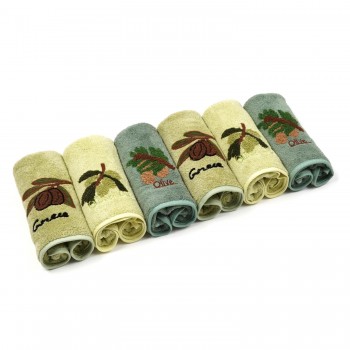 Набір кухонних рушників із мікрофібри 35x70см (30322)