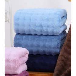 Набір лицьових рушників із мікрофібри 45x90см (30762) блакитно-сині