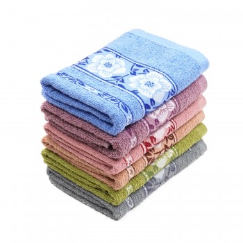 Набор махровых лицевых полотенец 45х90см (30847)