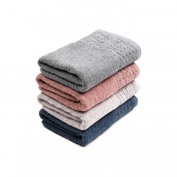 Набір махрових лицьових рушників 45х90см (30971)