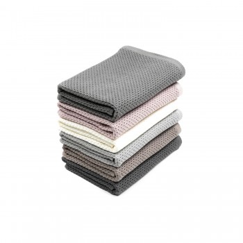 Набор вафельных лицевых полотенец 45х90см (31122)