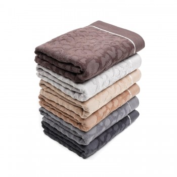 Набір банних рушників велюр махра 65х135см (31129)