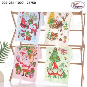 Набор кухонных полотенец из микрофибры 25x50см (31468)