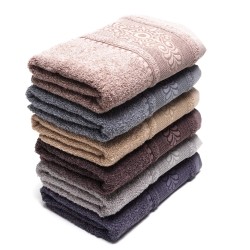 Набор махровых банных полотенец 65х135см (31715)