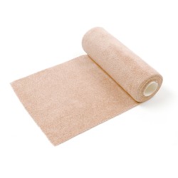 Рулон отрывных салфеток из микрофибры 25x25см 20шт (31881) кремовый