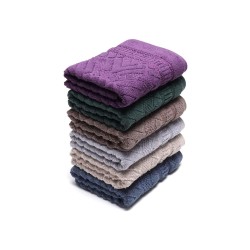 Набір махрових лицьових рушників 45х90см (31891)