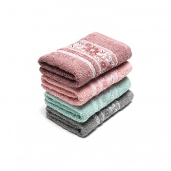 Набір махрових лицьових рушників 45х90см (32033)