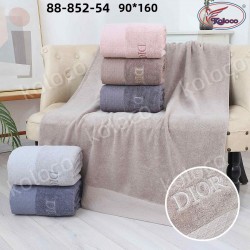 Полотенца сауна махровая 100% cotton 160х90см (32139) серая