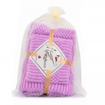 Комплект рушників кухня+банний рушник в органзі (32147)