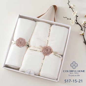 Набор полотенец из микрофибры лицо+баня в коробке (32153)