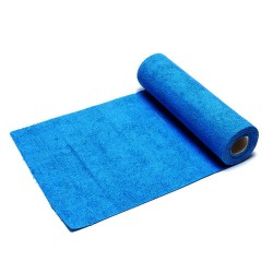 Рулон блакитний, відривних серветок із мікрофібри 30x30см 20шт (32186)