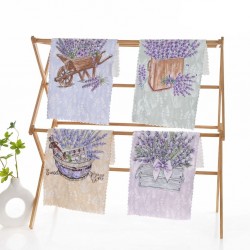 Набор кухонных полотенец из микрофибры 25x50см (32217)