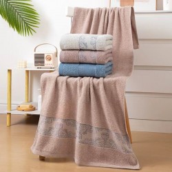 Набор махровых банных полотенец 65х135см (32263)