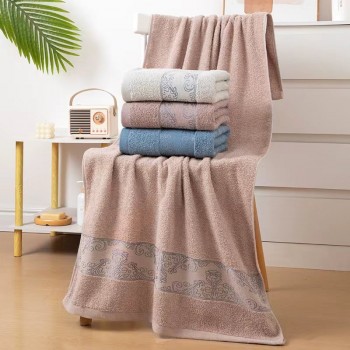 Набор махровых банных полотенец 65х135см (32263)