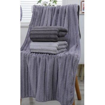 Набор лицевых полотенец из микрофибры 45x90см (32292)