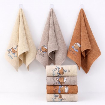 Набір кухонних махрових рушників 25x50см (32359)