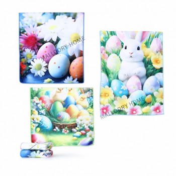 Набор кухонных полотенец из микрофибры 40x60см (32409) пасхальные